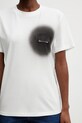 MM6 Maison Margiela t-shirt bawełniany biały S52GC0364.M20048