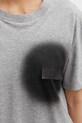 MM6 Maison Margiela t-shirt bawełniany szary S52GC0364.M20048