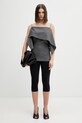 MM6 Maison Margiela top z dodatkiem wełny S52NC0358.M35733.860M