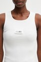 MM6 Maison Margiela top pentru femei alb S52NL0075.M20054.101