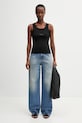 MM6 Maison Margiela top damski S52NL0075.M20054.900 czarny