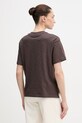 Odzież United Colors of Benetton t-shirt bawełniany 3BVXD10BY brązowy