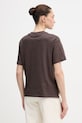 Odzież United Colors of Benetton t-shirt bawełniany 3BVXD10BY brązowy