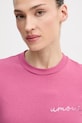 United Colors of Benetton t-shirt różowy 3ECMD10C6