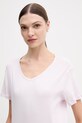 United Colors of Benetton t-shirt bawełniany różowy 3GA8D4029