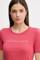 United Colors of Benetton t-shirt bawełniany czerwony 3GA8E16A2