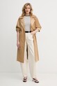 United Colors of Benetton t-shirt damski bawełniany 339PD10BX beżowy SS26
