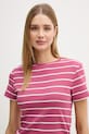 United Colors of Benetton t-shirt damski bawełniany różowy 339PD10BX