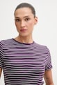 United Colors of Benetton tričko dámské bavlněné fialová 339PD10BX
