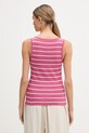 Odzież United Colors of Benetton top damski bawełniany 339PDH018 różowy