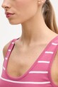 United Colors of Benetton top damski bawełniany 339PDH018 różowy