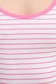 United Colors of Benetton top damski bawełniany 339PDH018 różowy