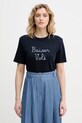United Colors of Benetton t-shirt damski granatowy 31NMD10C9