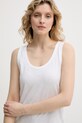 United Colors of Benetton top za žene od pamuka bijela 3BVXDH01A