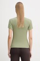 Odzież United Colors of Benetton t-shirt damski bawełniany z elastanem 3O4YD10CC zielony