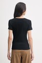 Odzież United Colors of Benetton t-shirt damski bawełniany z elastanem 3O4YD10CC czarny