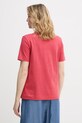 Odzież United Colors of Benetton t-shirt damski bawełniany 3T5BD10CA czerwony