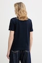 Odzież United Colors of Benetton t-shirt damski bawełniany 3T5BD10CA granatowy
