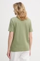 Odzież United Colors of Benetton t-shirt damski bawełniany 3T5BD10CA zielony
