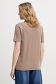 Îmbrăcăminte United Colors of Benetton tricou pentru femei, din bumbac 3T5BD10CA maro