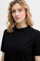 United Colors of Benetton t-shirt damski bawełniany czarny 3T5BD10CA