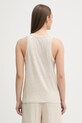 Oblačila United Colors of Benetton top ženski lanen 3TKEEH001 bež