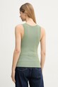 Odzież United Colors of Benetton top damski z wiskozą 198XDH01I zielony