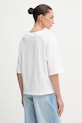Odzież United Colors of Benetton T-shirt damski bawełniany 3096D10CM biały