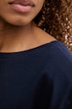 United Colors of Benetton t-shirt basic damski bawełniany 3096D10CP granatowy