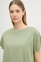 United Colors of Benetton T-shirt basic damski bawełniany zielony 3096D10CP