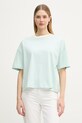 United Colors of Benetton t-shirt damski bawełniany zielony 3WUPD10CI