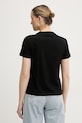 Odzież Pinko t-shirt damski bawełniany 107094.A3C7 czarny