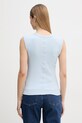 Odzież Calvin Klein Jeans top damski LV047B265G niebieski