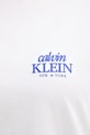 Calvin Klein Jeans t-shirt damski bawełniany LV047F801G biały