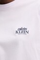 Calvin Klein Jeans t-shirt damski bawełniany LV047F801G fioletowy