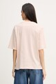 Ruházat Calvin Klein Jeans t-shirt női pamut LV047F804G rózsaszín