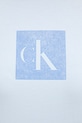 Calvin Klein Jeans T-shirt da donna in cotone LV047F819G blu