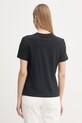 Oblečenie Calvin Klein Jeans tričko dámske bavlnené LV047F819G čierna