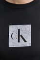 Calvin Klein Jeans tričko dámske bavlnené LV047F819G čierna