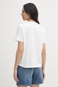 Oblačila Calvin Klein Jeans osnovna kratka majica ženska bombažna LV047F829G bela