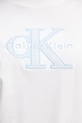 Calvin Klein Jeans osnovna kratka majica ženska bombažna LV047F829G bela