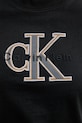 Calvin Klein Jeans osnovna kratka majica ženska bombažna LV047F829G črna