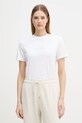 Calvin Klein Jeans t-shirt damski bawełniany biały LV047F831G