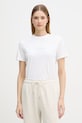 Calvin Klein Jeans t-shirt damski bawełniany biały LV047F831G