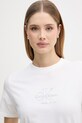 Calvin Klein Jeans t-shirt damski bawełniany biały LV047F831G