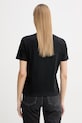 Odzież Calvin Klein Jeans t-shirt damski bawełniany LV047F831G czarny
