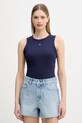 Calvin Klein Jeans top damski granatowy LV047F232G