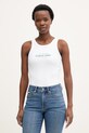 Calvin Klein Jeans top damski biały LV047F816G