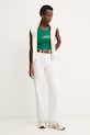 Calvin Klein Jeans top dámsky LV047F816G zelená SS26