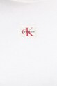 Calvin Klein Jeans T-shirt damski bawełniany LV047F227G beżowy